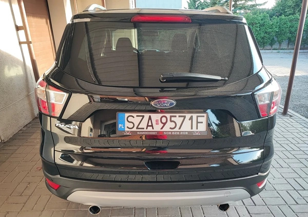 Ford Kuga cena 75900 przebieg: 76810, rok produkcji 2019 z Ogrodzieniec małe 631